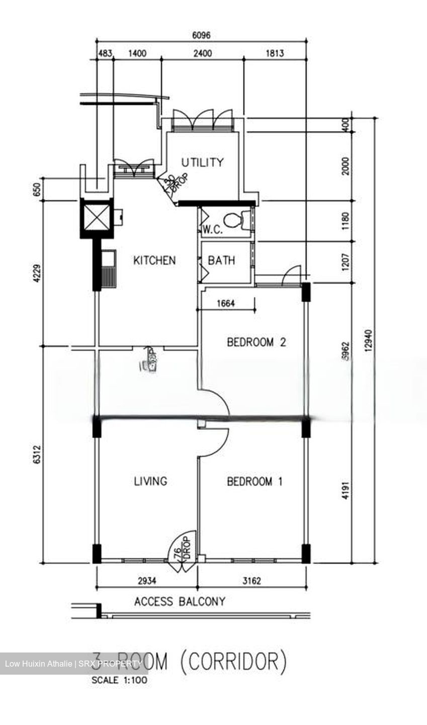 Blk 21 Dover Ville (Queenstown), HDB 3 Rooms #626147401